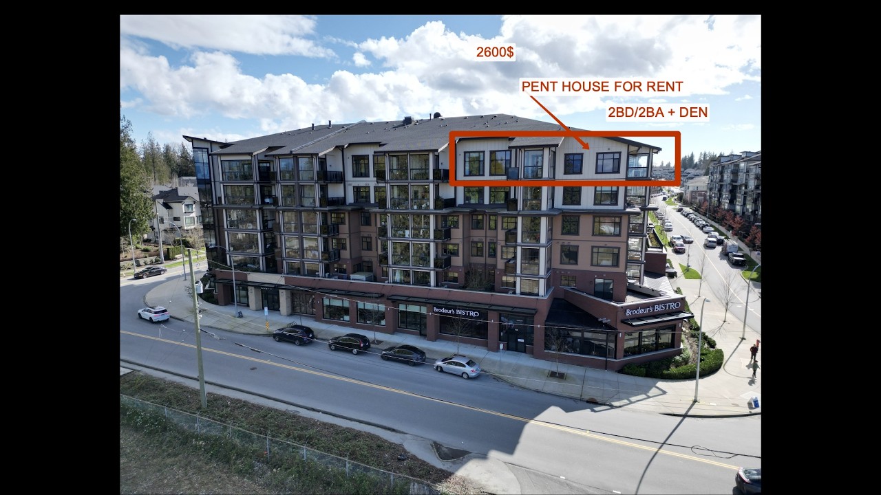 $2,600 | 20376 86 Ave, Langley | 2BD/2BA + Den TOP FLOOR (New Townships Community)