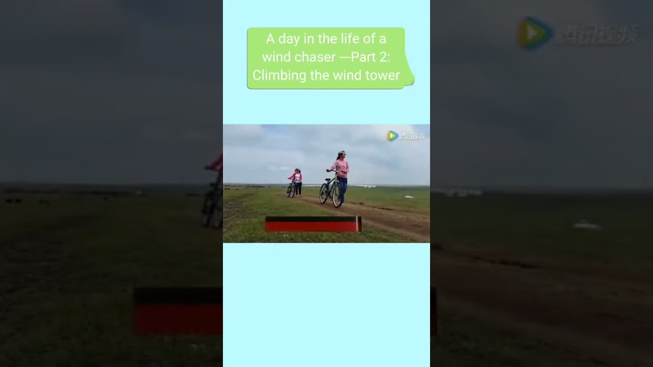 A day in the life of a wind chaser ,Part 2Climbing the wind tower