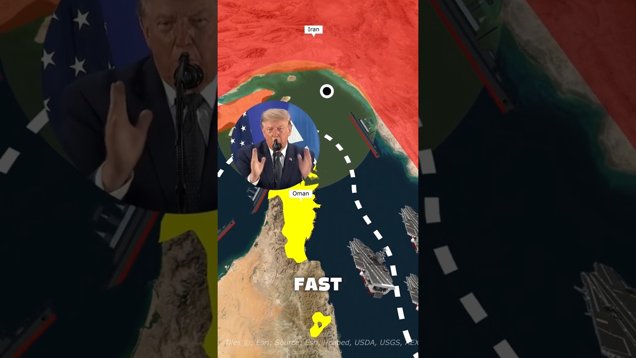 The Strait of Hormuz Is Becoming the World's Most Dangerous Flashpoint 🌍⚠️ #Shorts