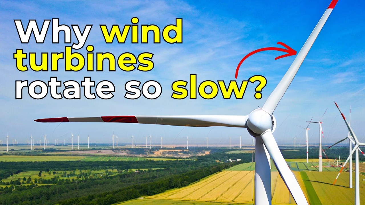 Why Do Wind Turbines Spin So Slowly?