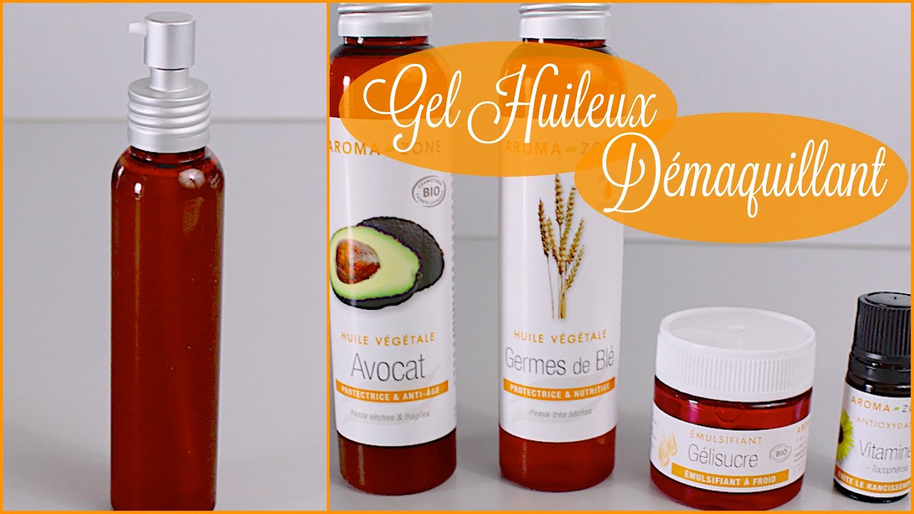 Gel Huileux Démaquillant (DIY)
