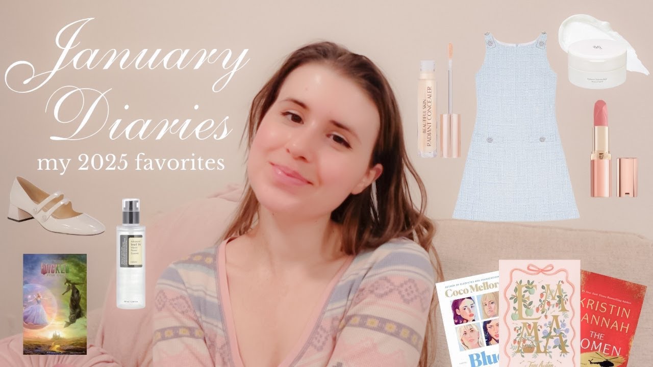my 2025 favorites & a few cozy, chatty days in my life | baking, book talks, chic winter outfits