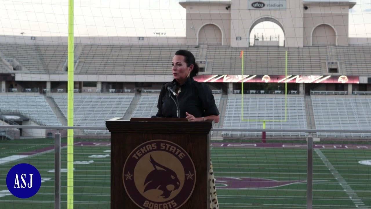 Texas State Johnny and Nathali Weisman dedication