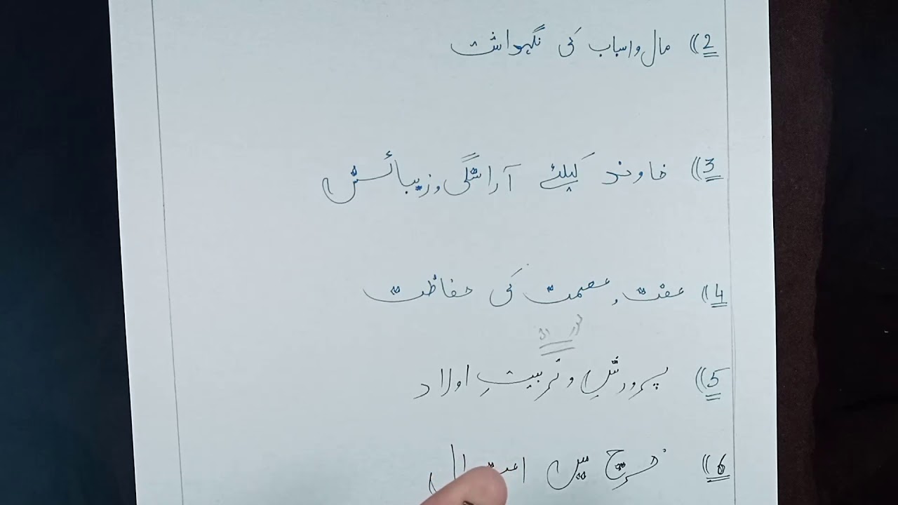 Shohar k Haqooq( Bivi k Faraiz)  BA,BSc Islamiyat    Urdu \ Hindi   || Pak MN academy