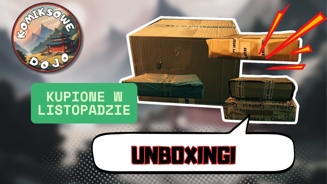 Unboxingi - Listopadowe szaleństwo zakupów