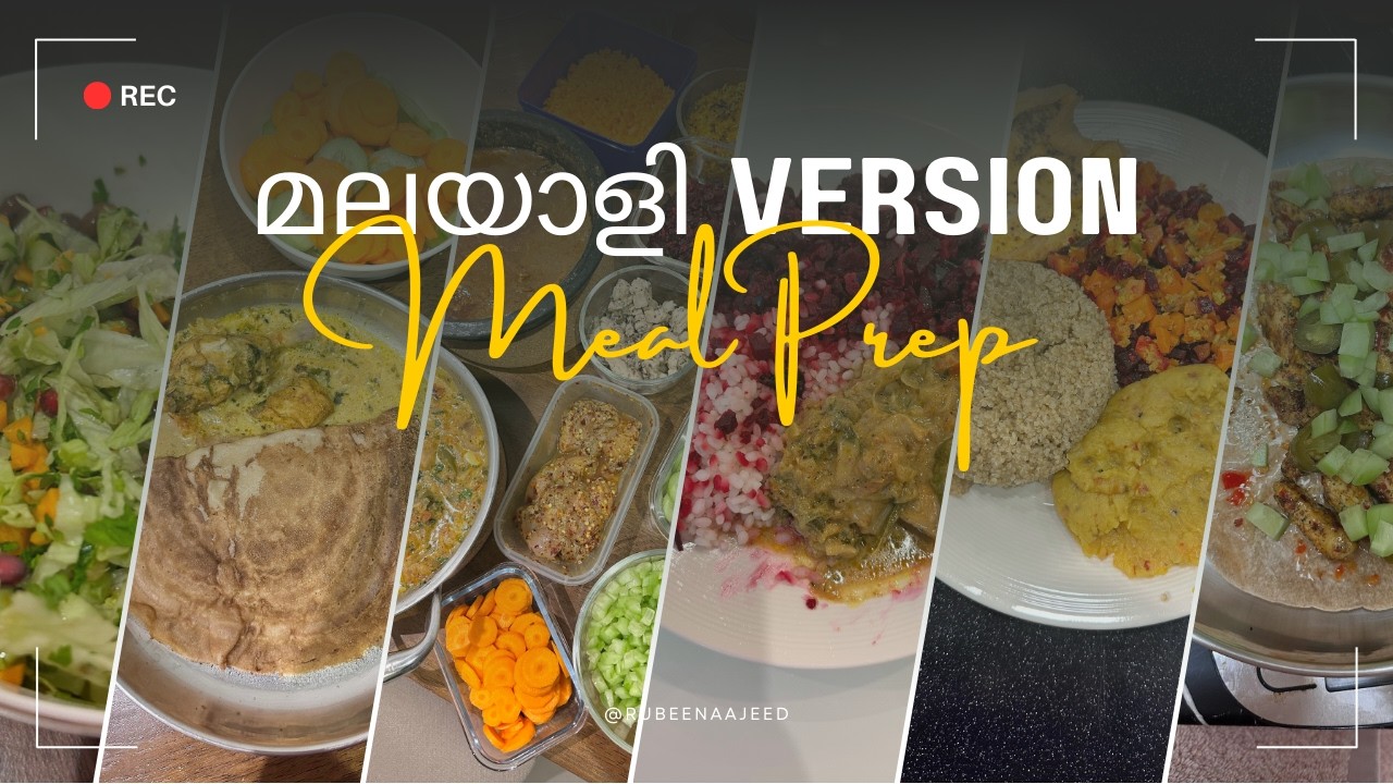 Malayali Weekly Meal Prep | Balanced Diet | UAE Cost of Living Rant