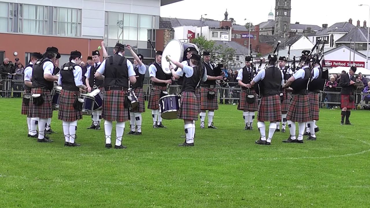 Killadeas Pipe Band Enniskillen 2014