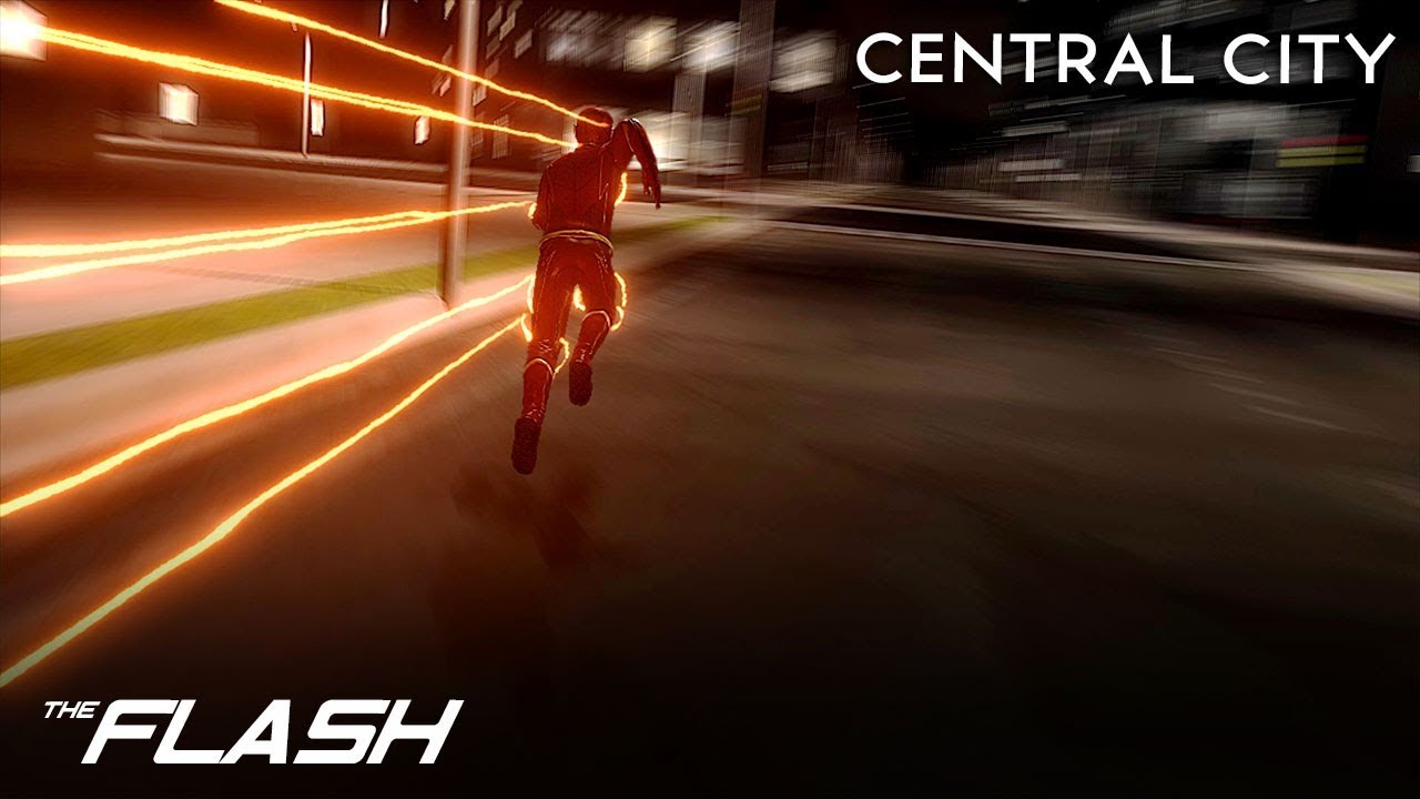 CW The Flash 3D Central City Small Animation Test | Cinema 4D