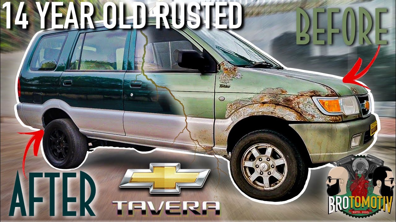 This Old Tavera looked so amazing after an Emerald Green Paint job | Hindi | Brotomotiv