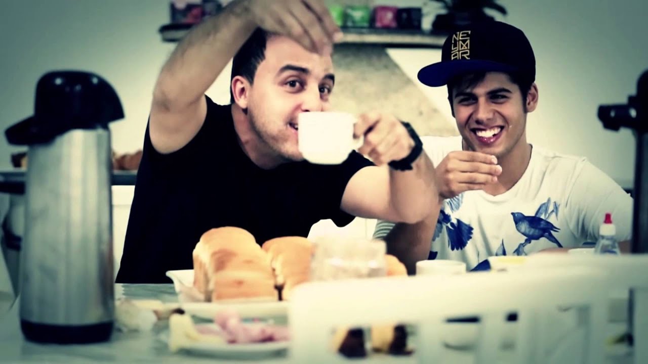 Café da manhã com Zé Felipe