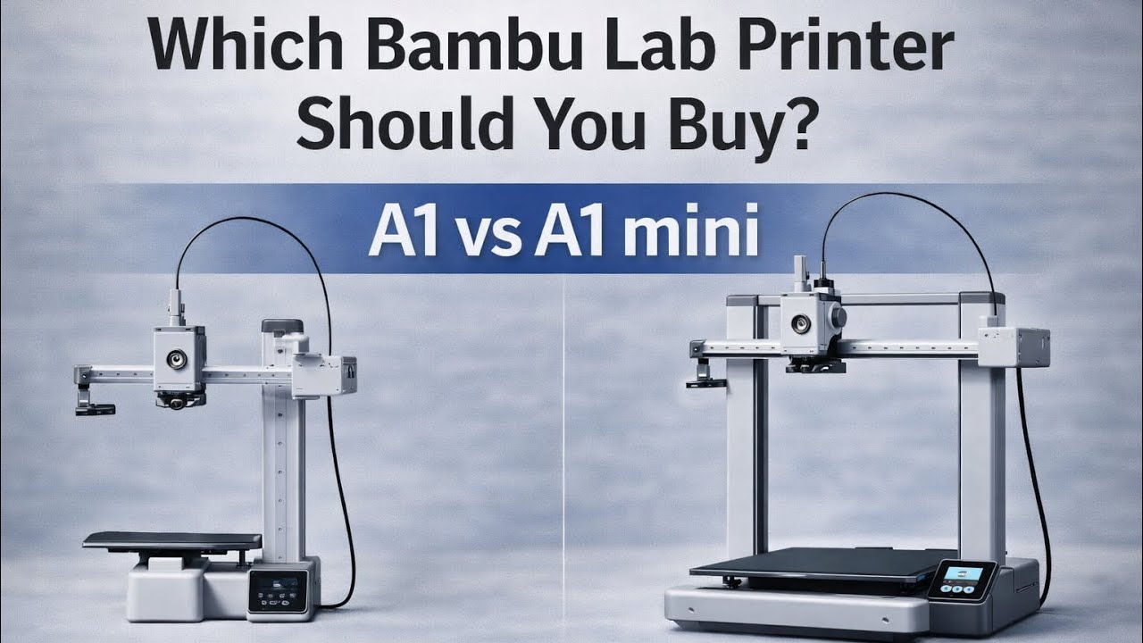 Какой лабораторный принтер Bambu вам следует купить? A1 или A1 mini?