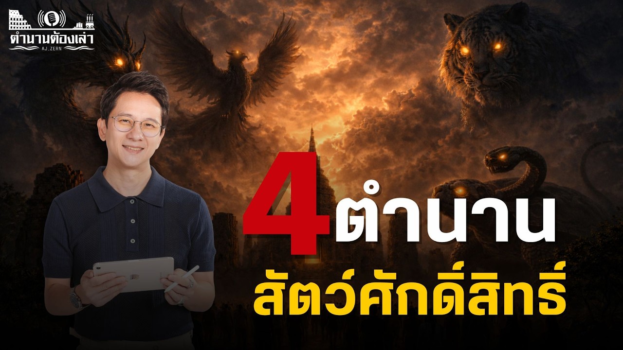 4 สัตว์ศักดิ์สิทธิ์ประจำจตุรทิศ | ตำนานต้องเล่า EP.3
