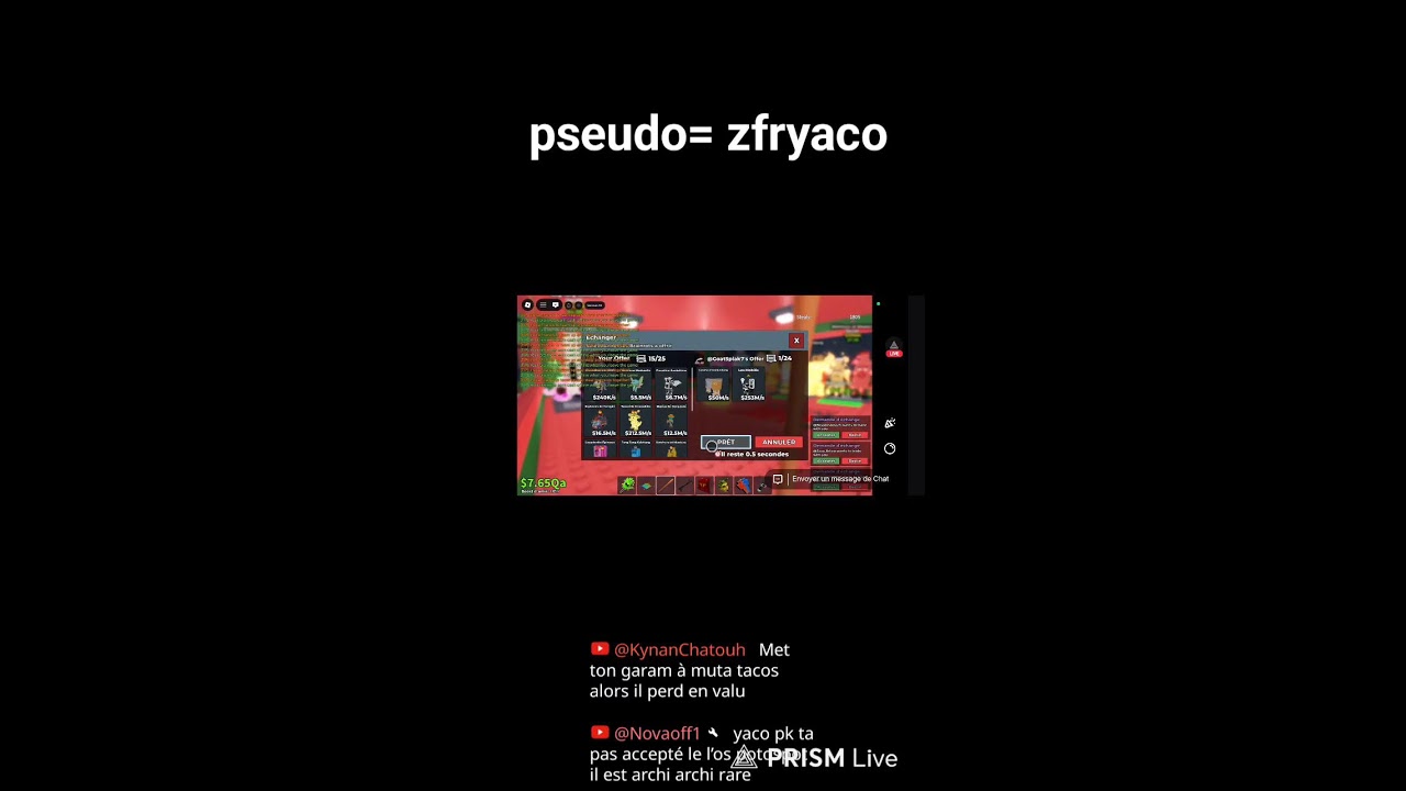 TFZ _yaco est en direct !