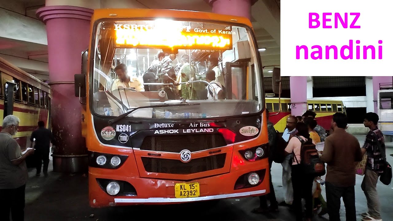 Mananthavady - Thiruvananthapuram KSRTC Swift Bus Journey