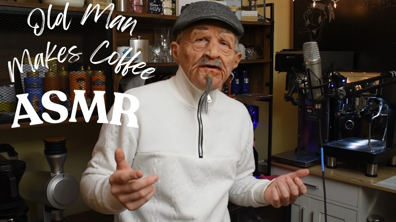 Old Man Makes Espresso ASMR