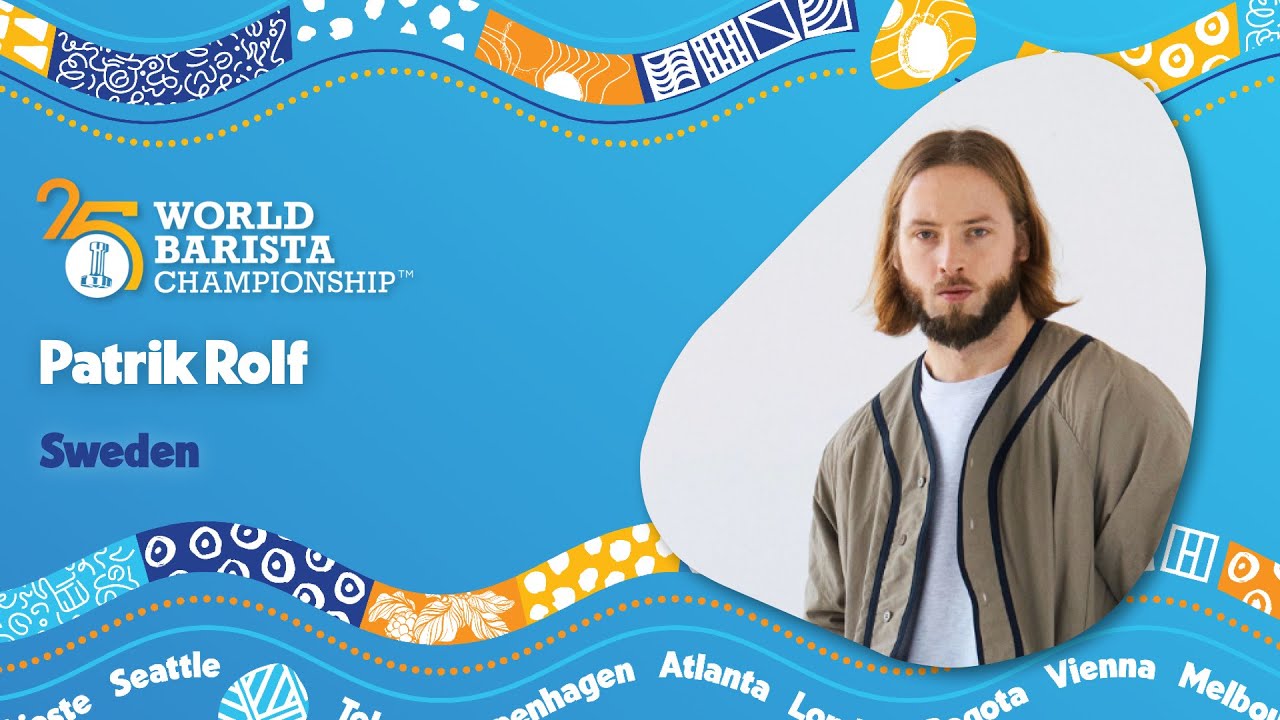 Patrik Rolf, Sweden | 2025 World Barista Championship: Round One