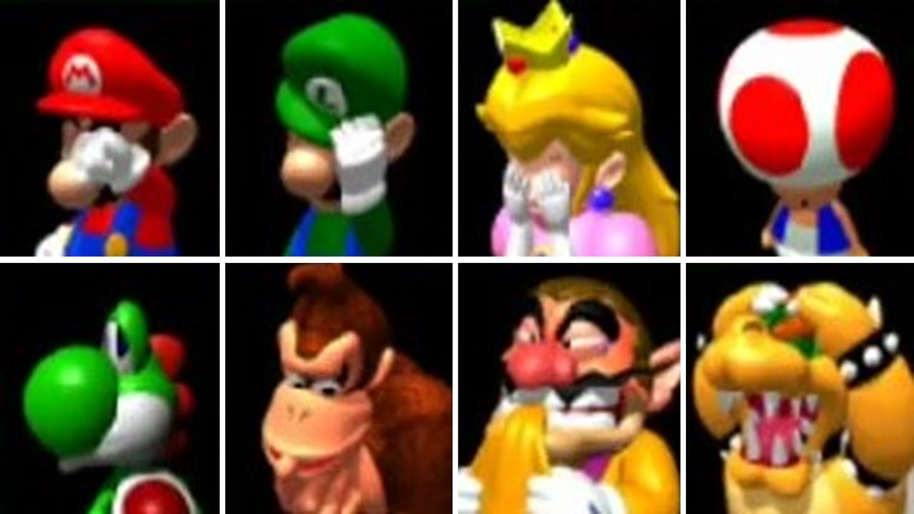 Mario Kart 64 - All Characters What A Pity!