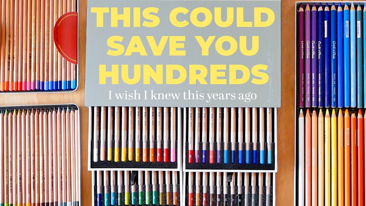 Testing 3 Cheap Pastel Pencils for Beginners (Conte, Bruynzeel, KOH-I-NOOR) Buy or AVOID?