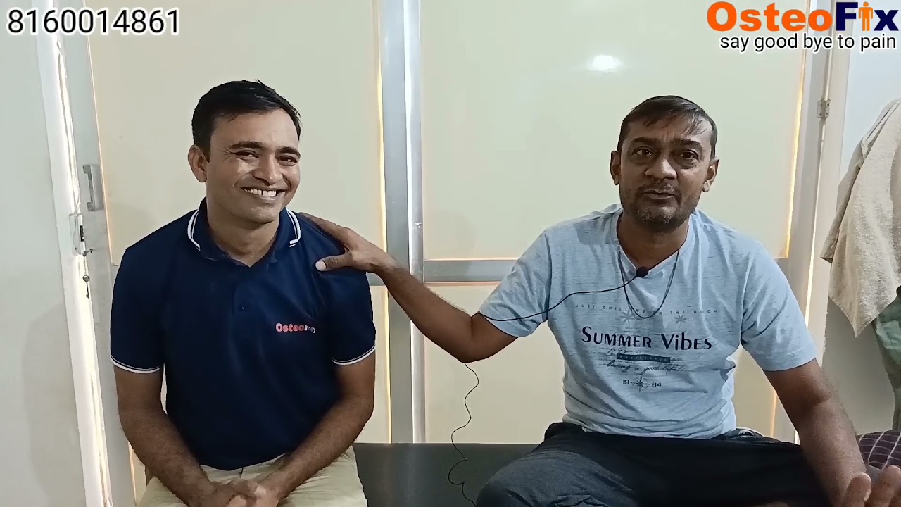 18 વર્ષથી થતો કમરનો દુઃખાવો દૂર થયો | Dr Nilesh Ramani | 8160014861