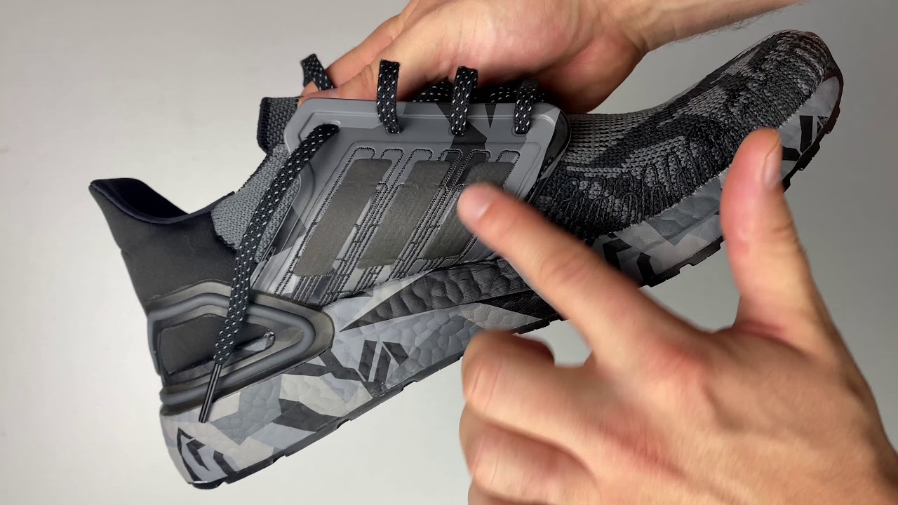 Adidas ULTRA BOOST 20 ‚Core Black /Core Black /Grey Four‘ | UNBOXING & ON FEET | running shoes