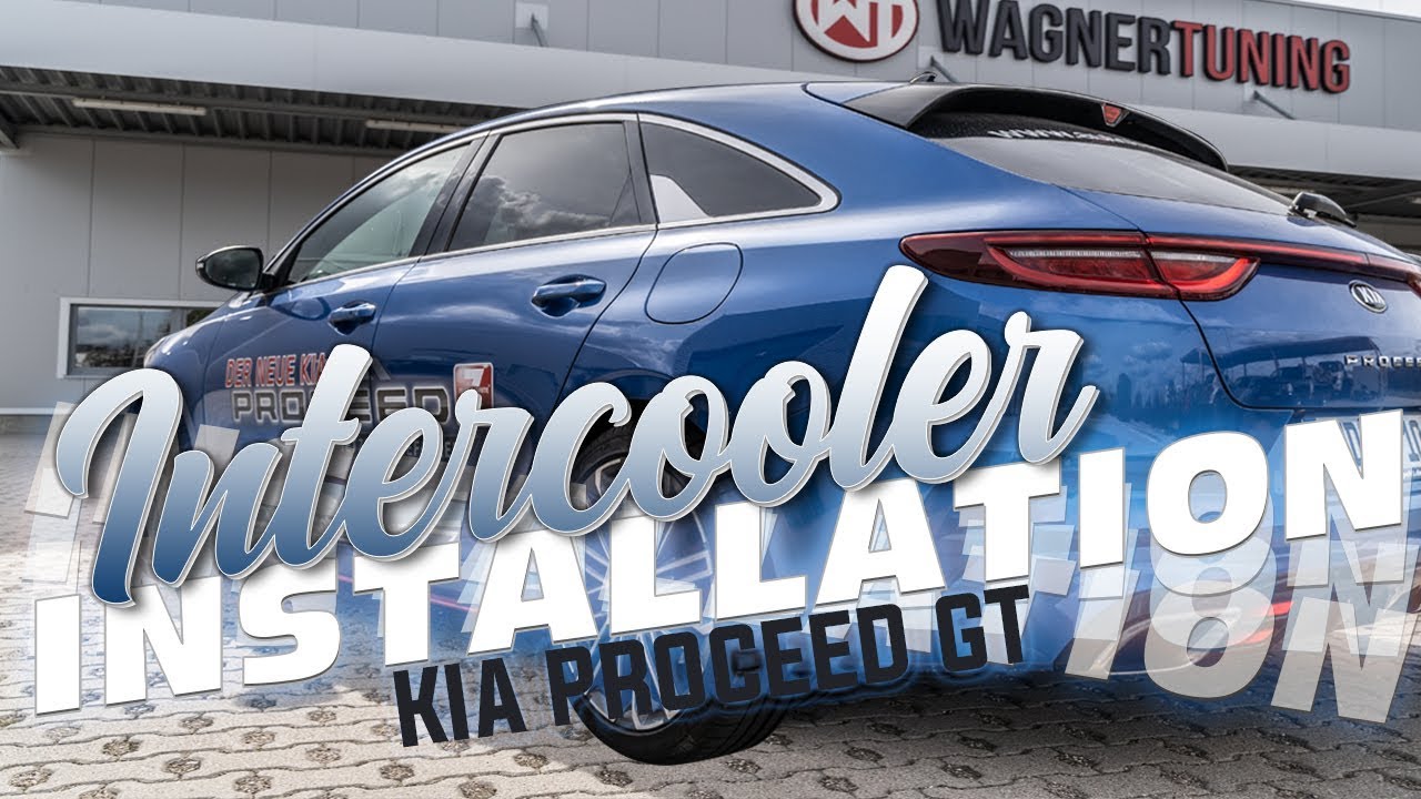Wagner Tuning - KIA (Pro)Ceéd GT Intercooler Installation