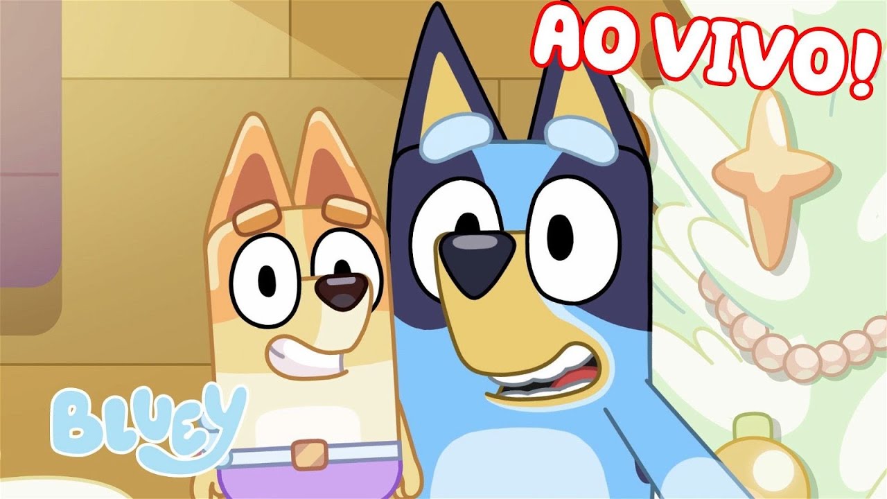 🔴 AO VIVO: Natal na Austrália | Episódios Completos | Bluey