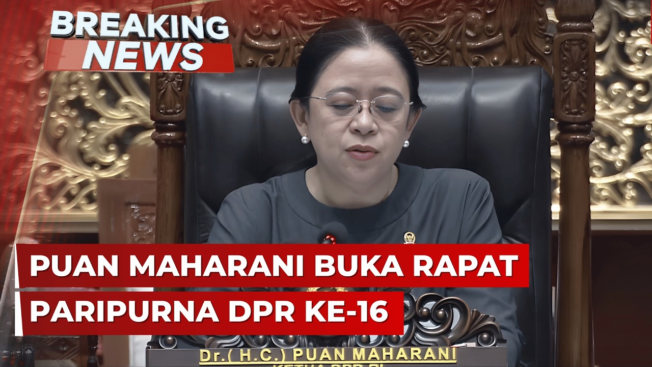 BREAKING NEWS - Rapat Paripurna DPR Masa Persidangan IV