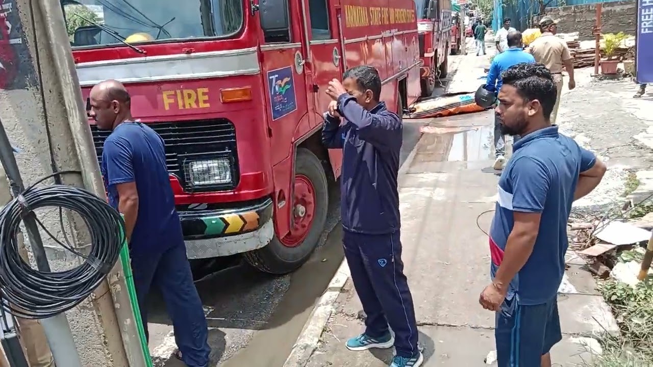 NDRF & Bangalore Police Rescue video
