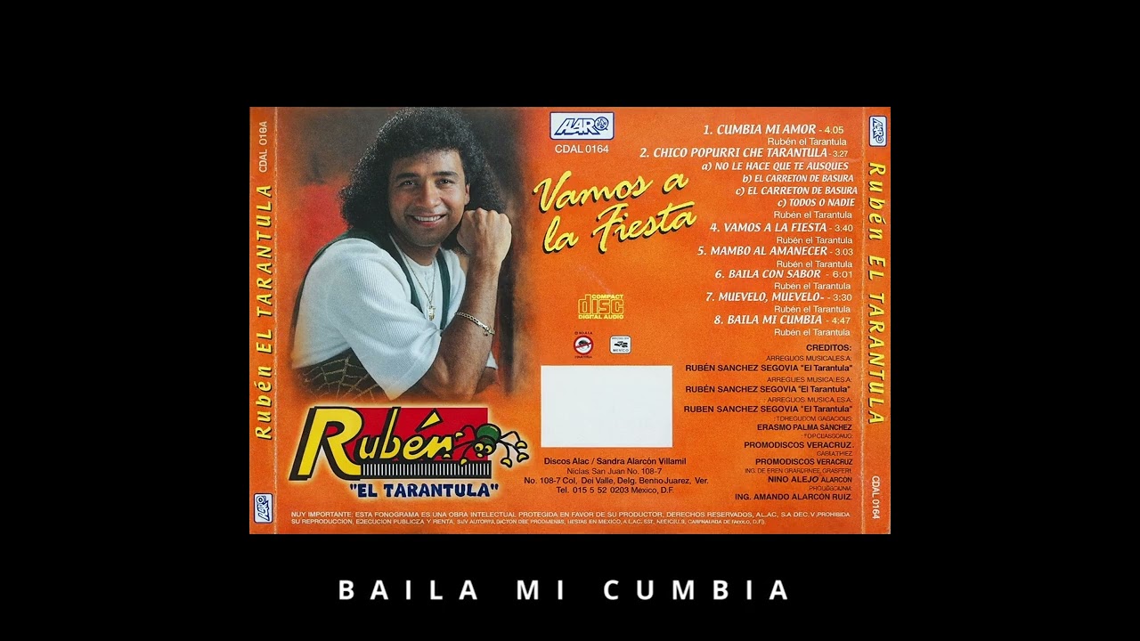 RUBEN EL TARANTULA  -  BAILA MI CUMBIA