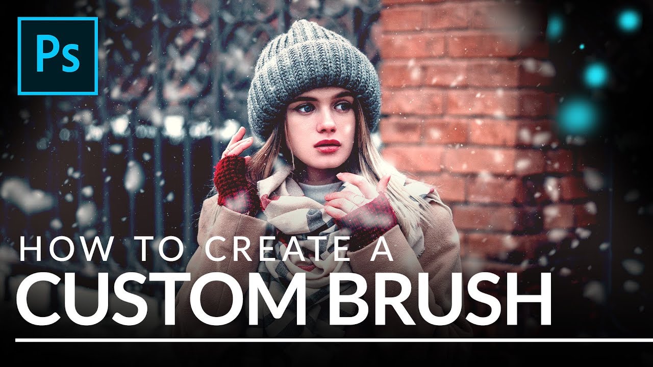 Как создать собственную кисть в Photoshop
