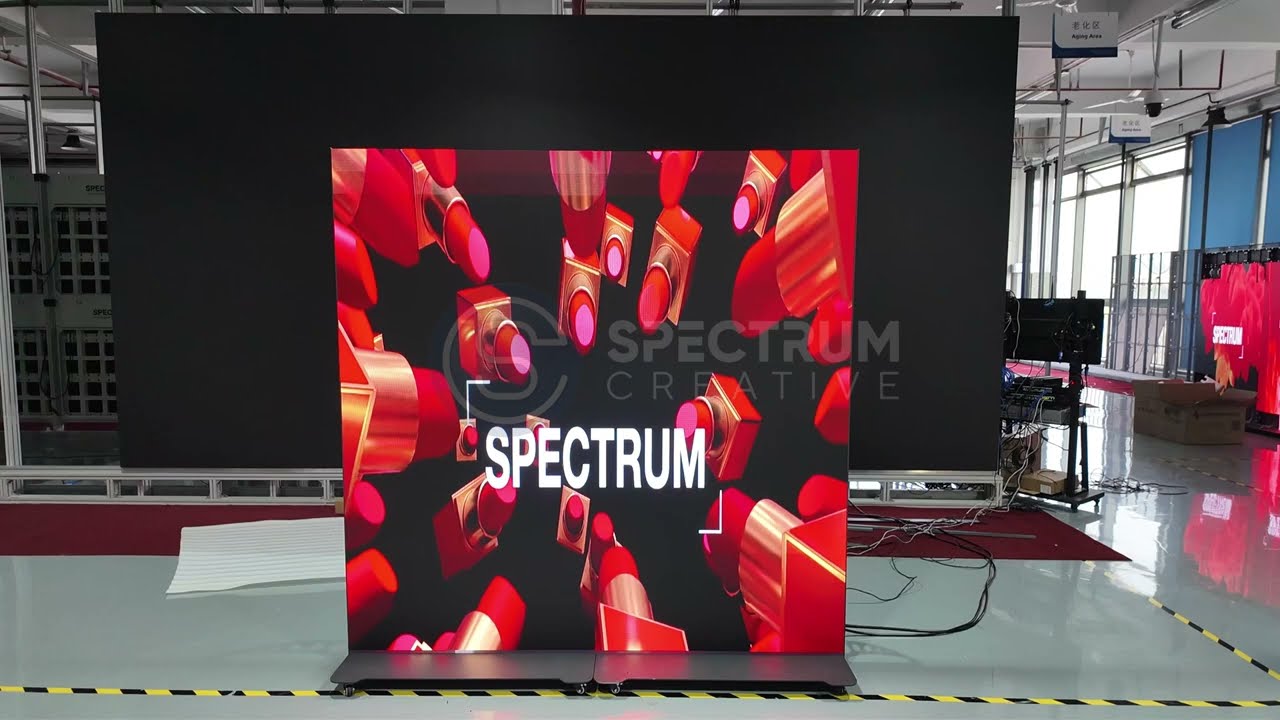 P1.86 New Digital LED Poster Display-Two Poster Led Screen Seamless Splicing  #posterledscreen