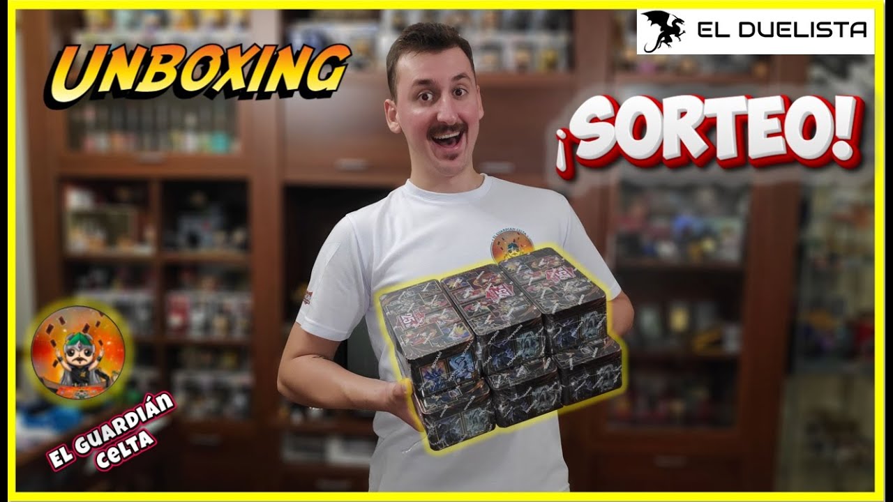 Unboxing 6 Latas Yu-Gi-Oh! 2023 + SORTEO Lata 25º Aniversario: Héroes de los Duelos!!