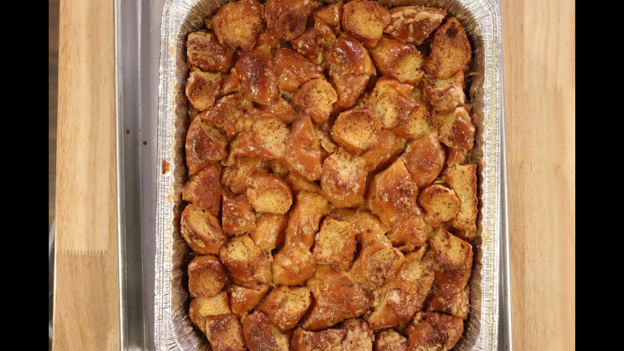 This Dessert Will Knock Your Socks Off ...Krispy Kreme Bread Pudding