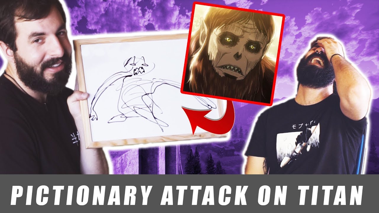PICTIONARY ATTACK ON TITAN | Parte 2