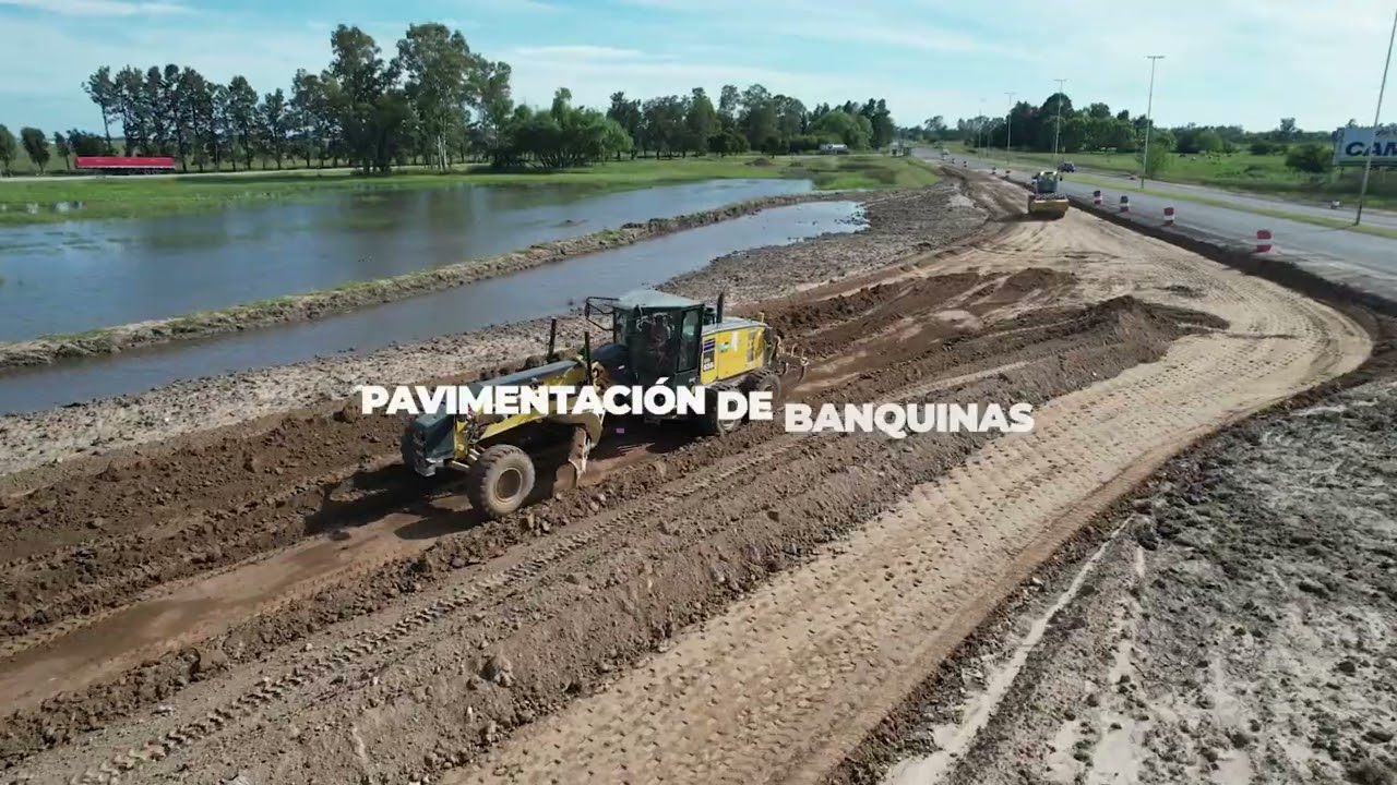 Avanza la repavimentación de la Ruta Provincial Nº29