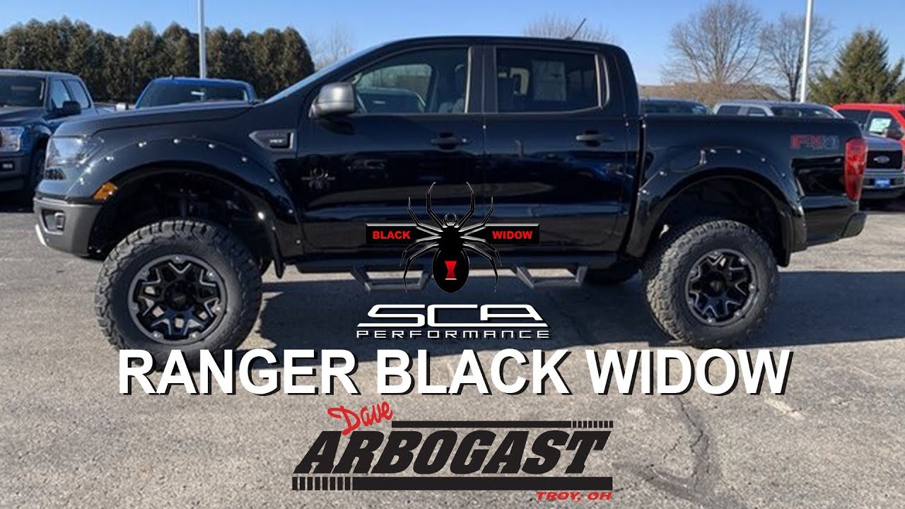 New 2019 Lifted Ford Ranger Black Widow 4X4 Lifted Truck | Dave Arbogast Ford F4870T