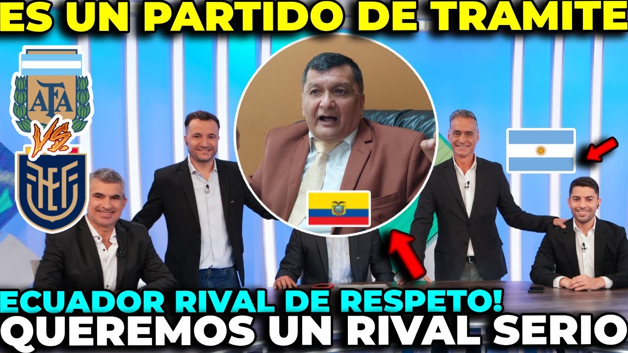 DURO CRUZE! PERIODISTA ECUATORIANO LES DIJO SUS VERDADES A LOS ARGENTINOS