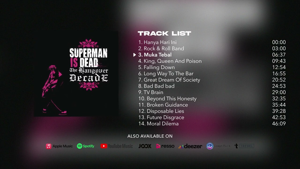Superman Is Dead - The Hangover Decade (Full Album Stream)