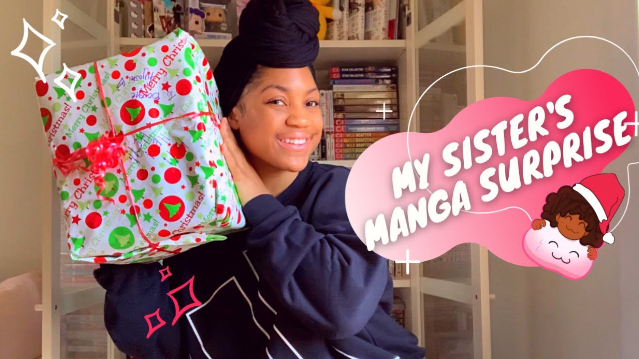 My Sister's Manga Surprise | Christmas Manga Unboxing