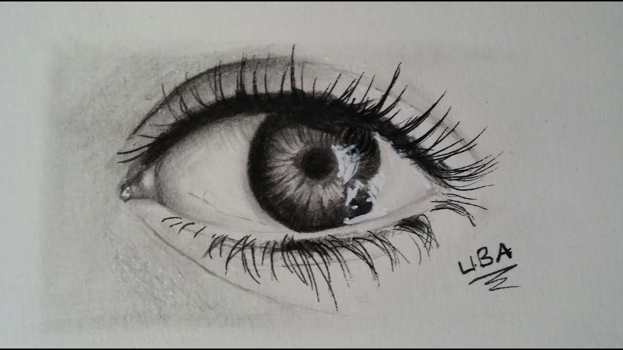 [Eğitim]Gerçekçi göz nasıl çizilir?/[Tutorial]How to draw a realistic eye?