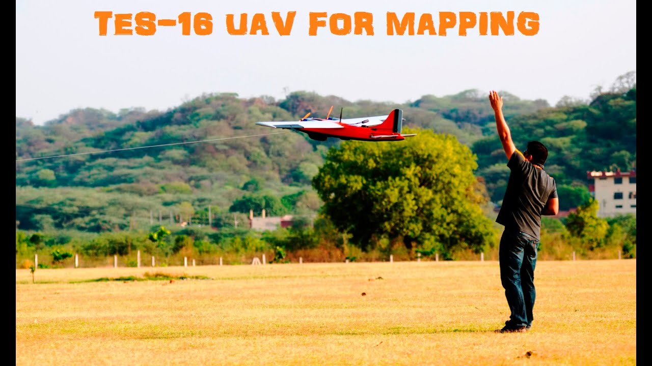 TES-16 UAV / Drone For Aerial Mapping / Survey