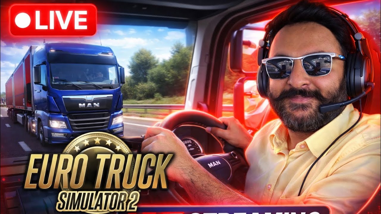 LIVE 🔴 EURO TRUCK SIMULATOR 2 #eurotrucksimulator2 #livestream #eurotruck