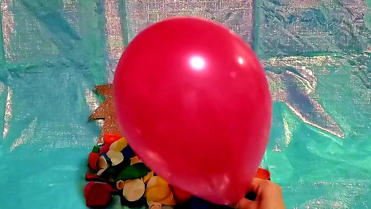 FUN COLORFUL BALLOONS POP PART 11!!!