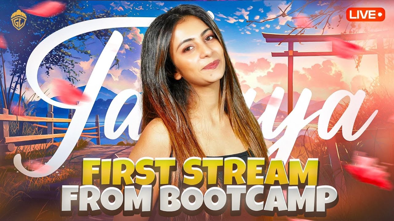 FIRST STREAM OF MY LIFE | LIVE FROM BOOTCAMP 💛