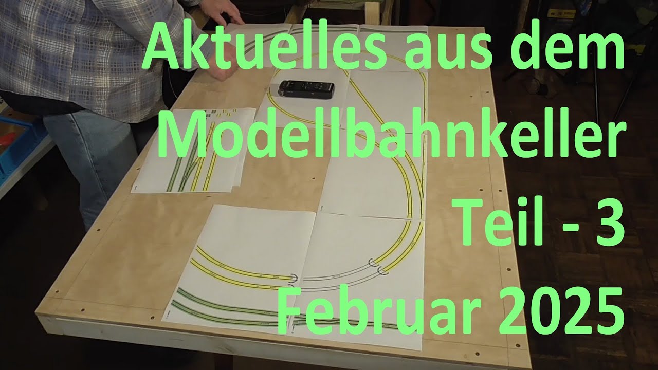 Aktuelles Teil 3 - Trassen ohne Schienen bauen und Vorstellung Spur-N-Projekt von Thomas