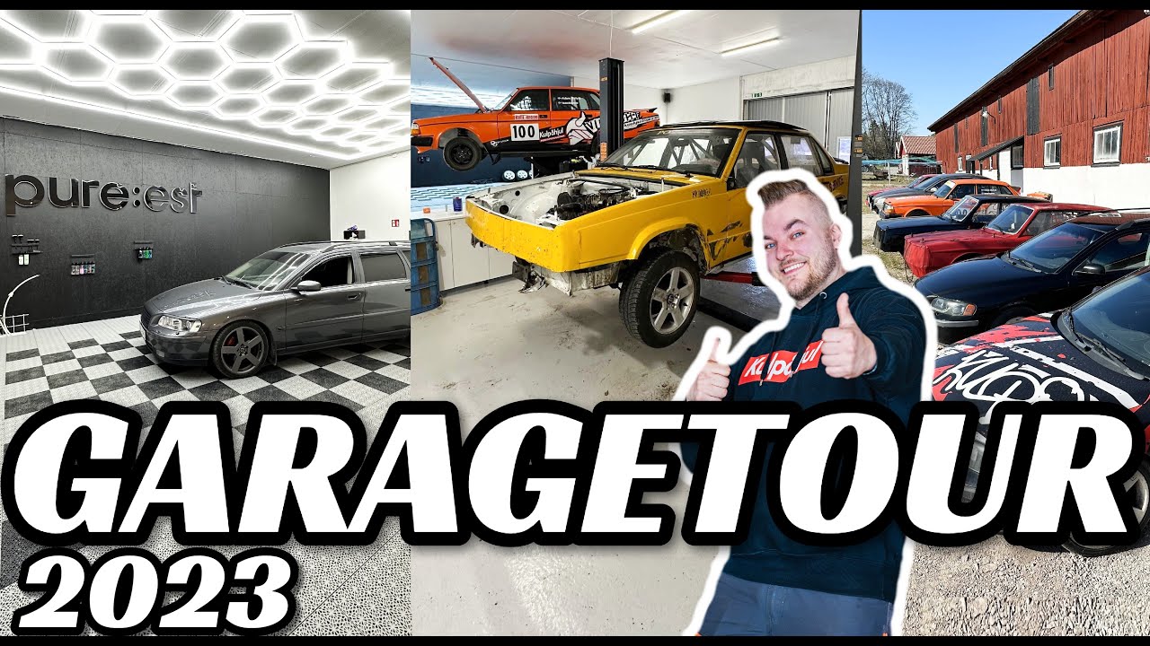 GARAGETOUR + ALLA BILAR VI HAR JUST NU - [VLOGG #588]
