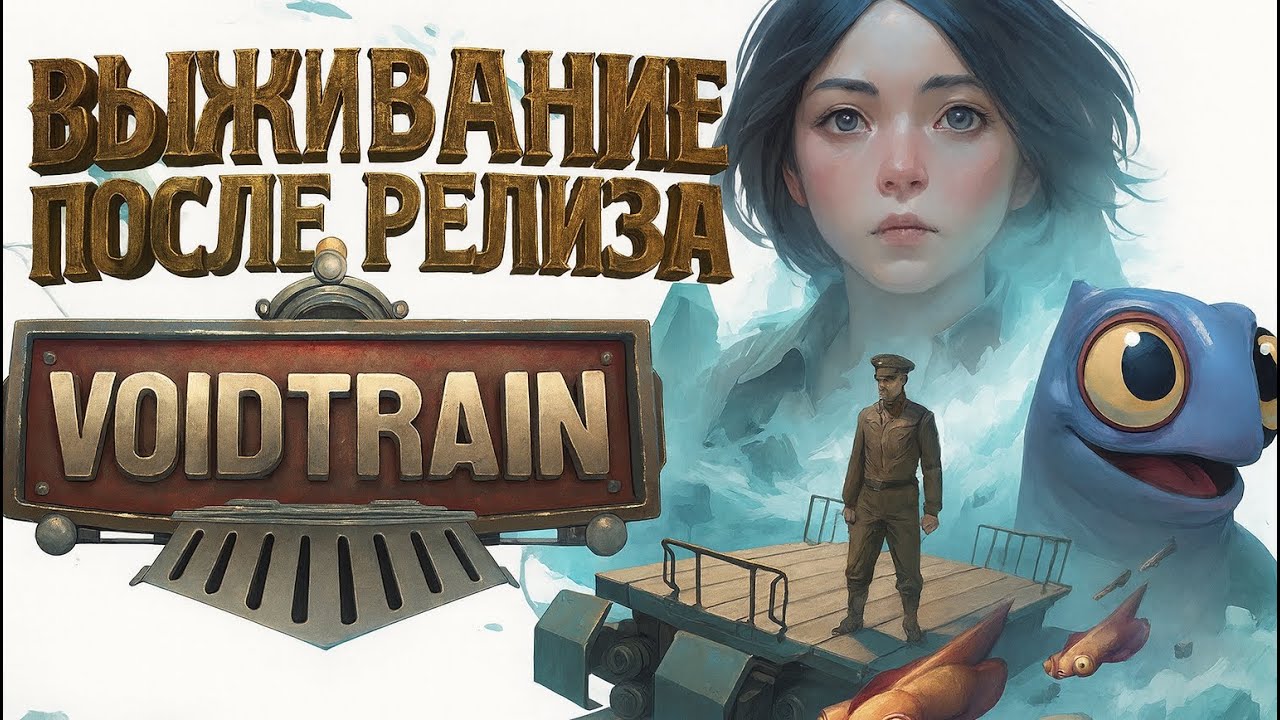 РЕЛИЗ Voidtrain! ОБЗОР! Выживание в Voidtrain! #Voidtrain #VoidtrainSurvival #выживание