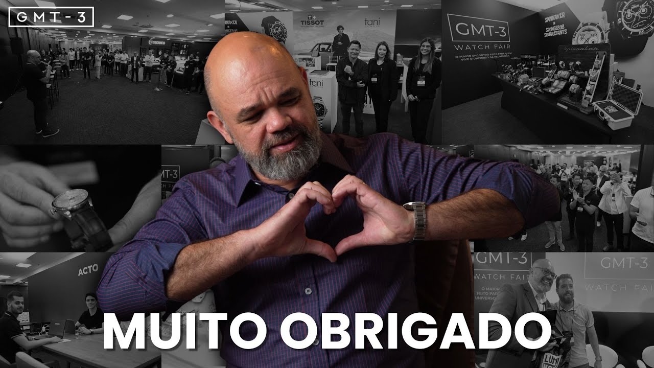 Veja Como Foi a Primeira Feira Sobre Relojoaria do Brasil! 1º GMT-3 Watch Fair