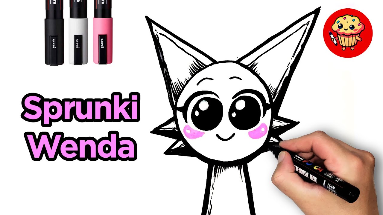 Cutify Sprunki Wenda | Marker Drawing