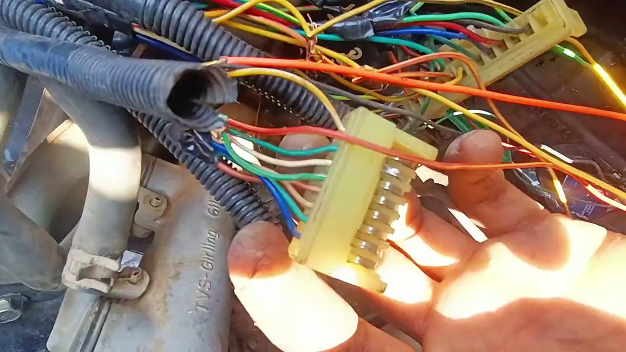 Eicher truck cluster metre wiring diagram full detail on my video ll #mechanic #electrical #acwork